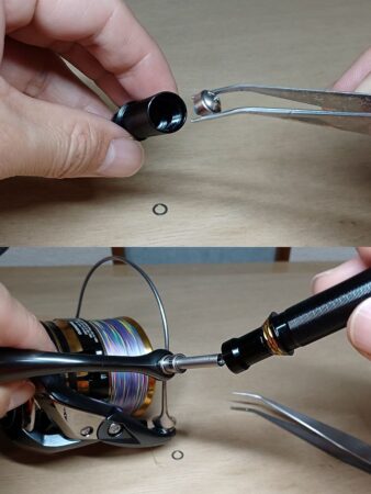 ゴメクサス　ネジの付け方