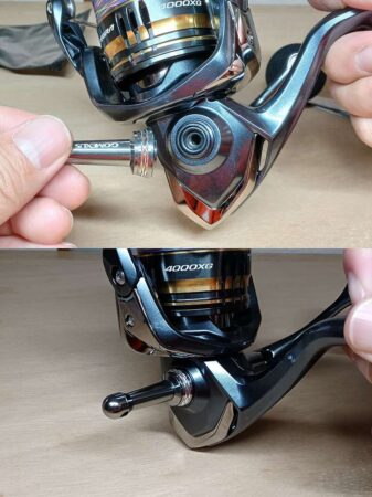 21アルテグラにゴメクサスのハンドルノブを取り付け！交換手順と使用感