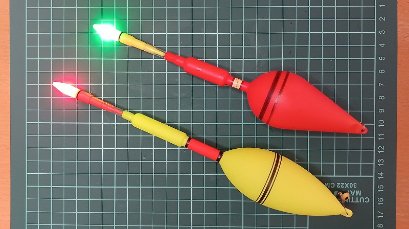 電気ウキトップ　全体