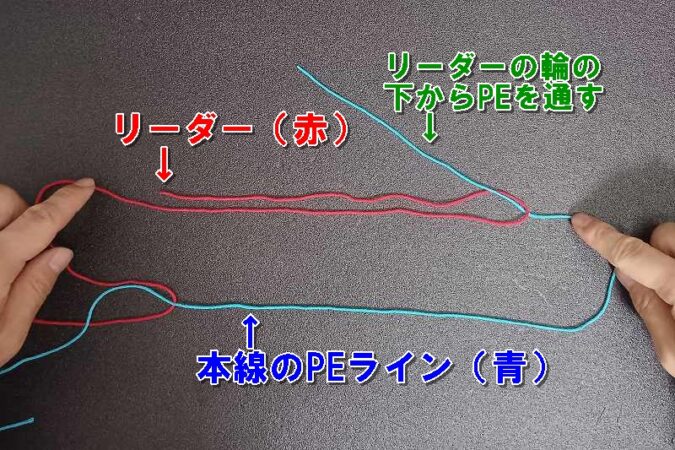 ファイヤーノット結束手順１