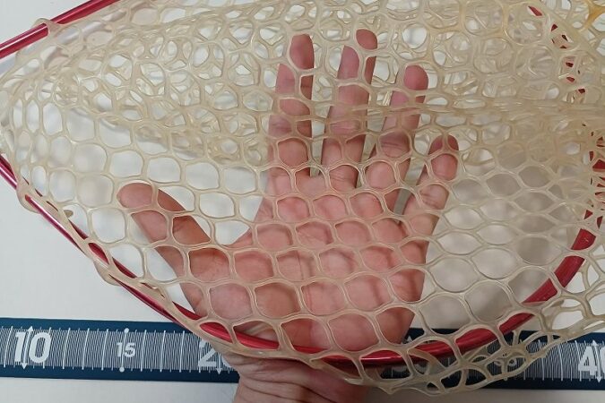 ラバーランディングネットの網