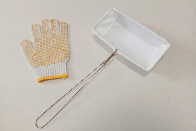 軍手とアジキャッチ