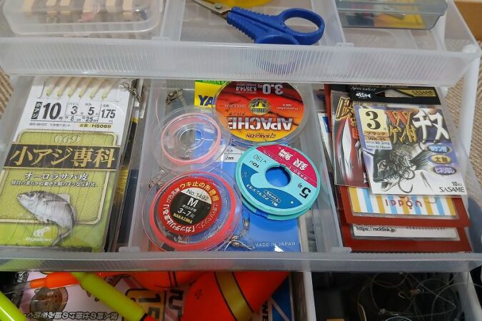 サビキ釣りの道具をスッキリ収納！3段式タックルボックスを実使用レビュー