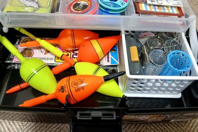 サビキ釣りの道具をスッキリ収納！3段式タックルボックスを実使用レビュー