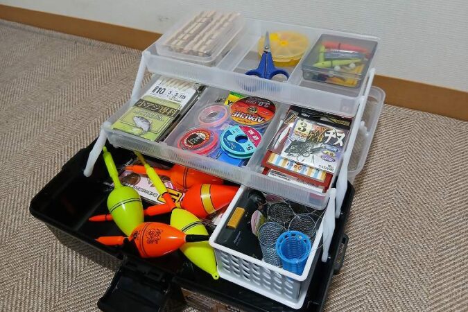 サビキ釣りの道具をスッキリ収納！3段式タックルボックスを実使用レビュー